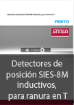 Detectores de posicin SIES-8 M inductivos, para ranura en T
