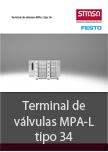 Terminal de vlvulas MPA-L tipo 34